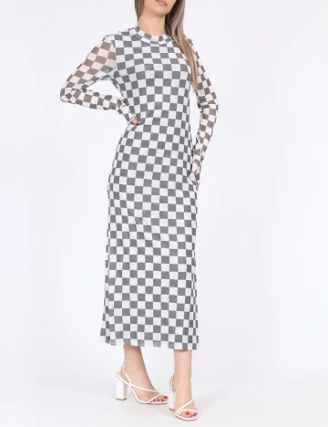 Rochie lunga Noisy May, gri