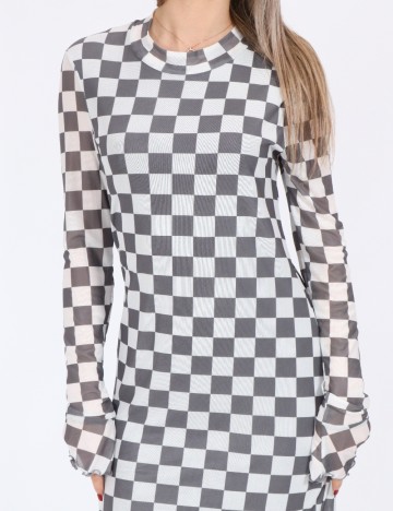 Rochie lunga Noisy May, gri