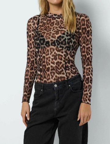 
						Bluza Noisy May, animal print