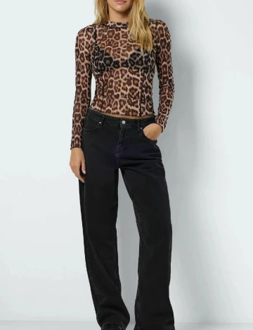 Bluza Noisy May, animal print