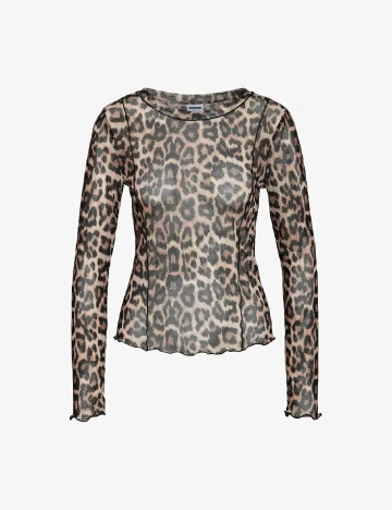 Bluza Noisy May, animal print