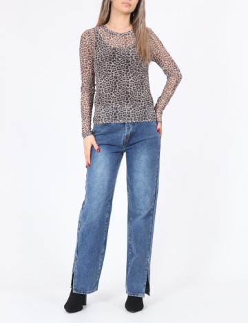 Bluza Noisy May, animal print