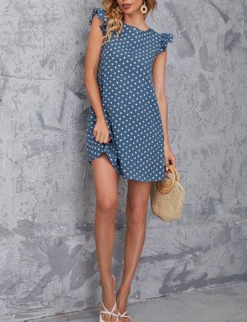 Rochie scurta SHEIN, albastru