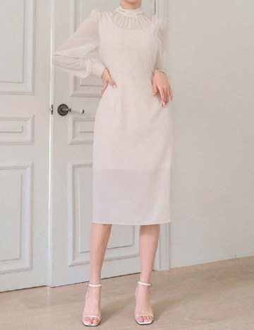 
						Rochie medie Dazy, crem