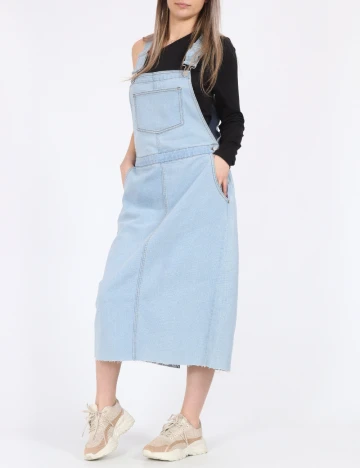 Rochie medie Noisy May, albastru Albastru