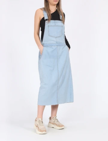 Rochie medie Noisy May, albastru Albastru