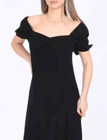 Rochie lunga Noisy May, negru