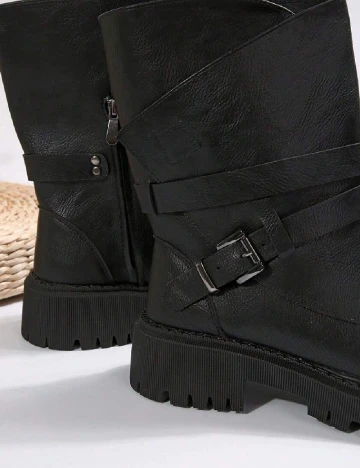 Ghete SHEIN, negru Negru
