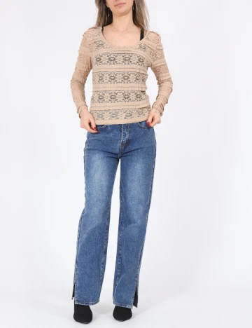 Bluza Only, crem