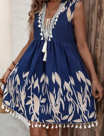 Rochie scurta SHEIN, albastru