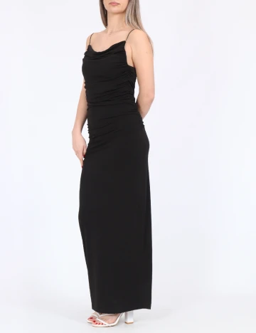 Rochie lunga Only, negru