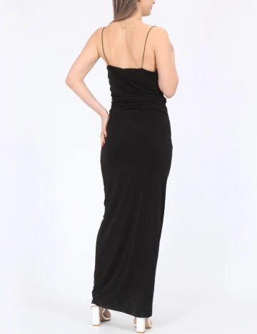 Rochie lunga Only, negru