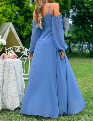 Rochie lunga SHEIN, albastru