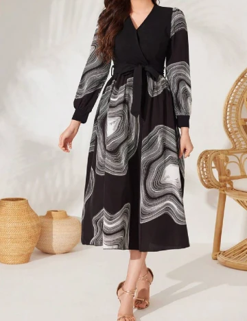 Rochie medie SHEIN, negru