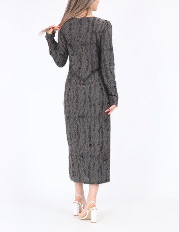 Rochie lunga Noisy May, gri