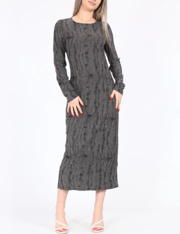 Rochie lunga Noisy May, gri