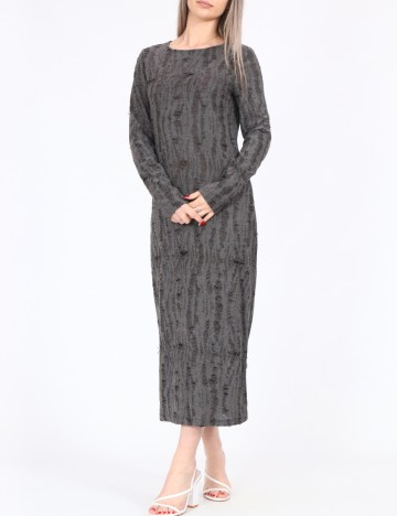 Rochie lunga Noisy May, gri