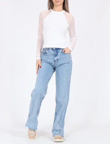 Bluza Noisy May, alb