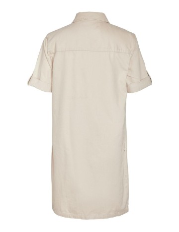 Rochie scurta Noisy May, crem