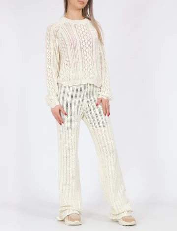Bluza Noisy May, crem
