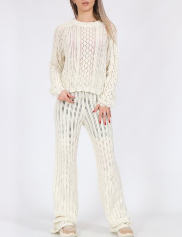 Bluza Noisy May, crem