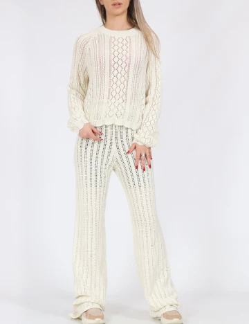Bluza Noisy May, crem