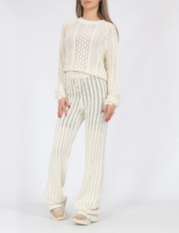 Bluza Noisy May, crem