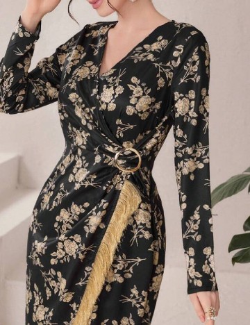 Rochie medie SHEIN, negru