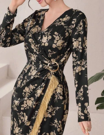 Rochie medie SHEIN, negru
