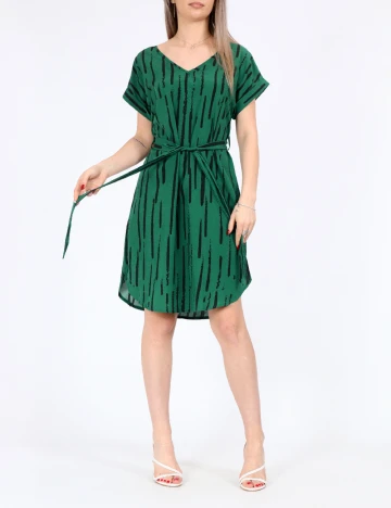 Rochie scurta SHEIN, verde