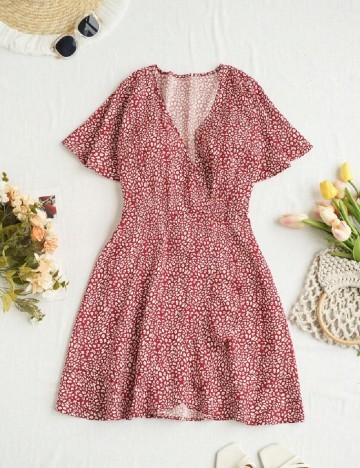 
						Rochie scurta SHEIN, rosu