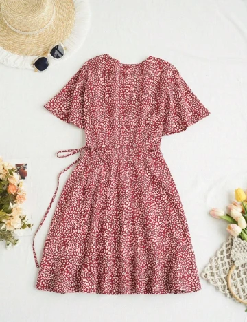 Rochie scurta SHEIN, rosu