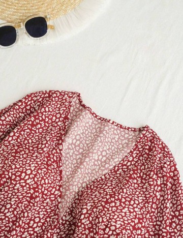 Rochie scurta SHEIN, rosu