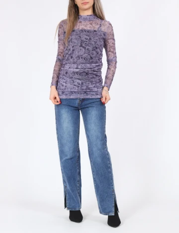 Bluza Noisy May, mov
