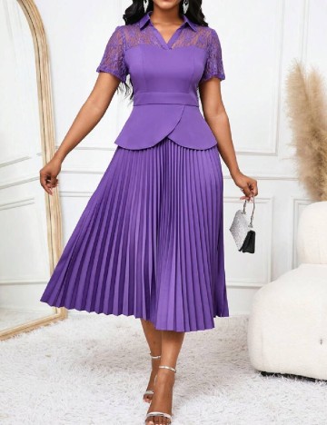 Rochie medie SHEIN, mov