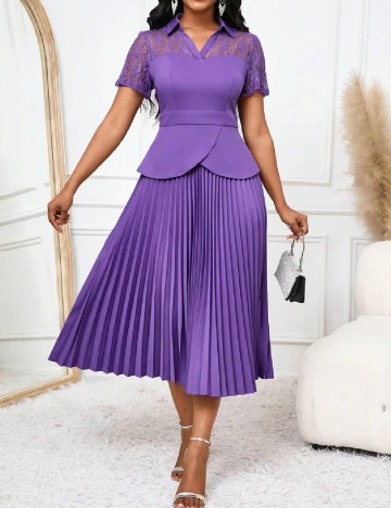 Rochie medie SHEIN, mov