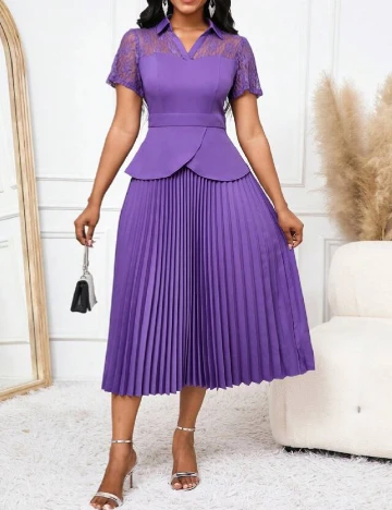 Rochie medie SHEIN, mov