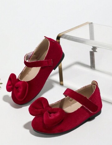 Pantofi Shein Kids, rosu