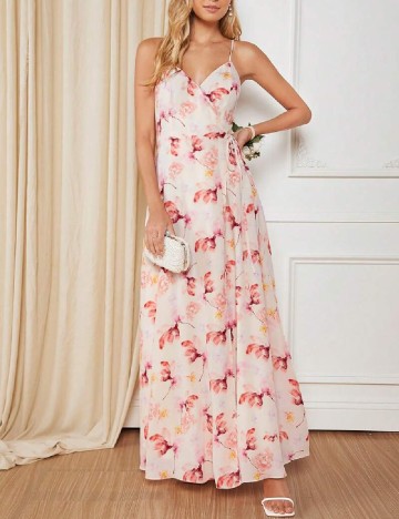 Rochie lunga SHEIN, floral print
