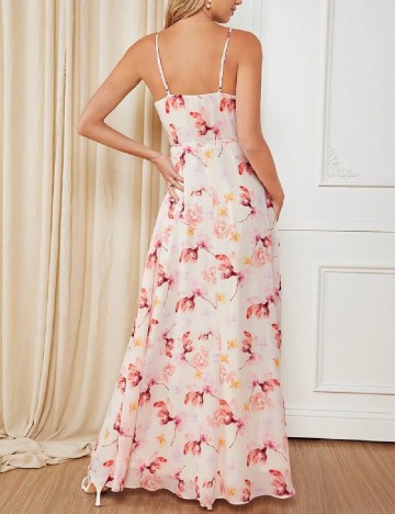 Rochie lunga SHEIN, floral print