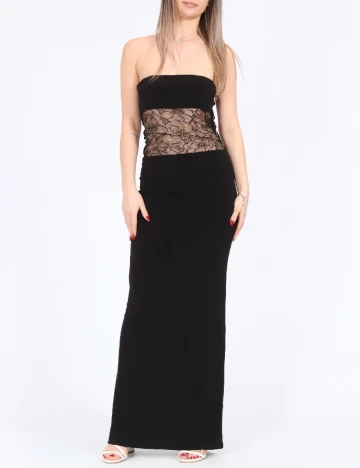 Rochie lunga Noisy May, negru