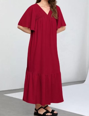 Rochie lunga SHEIN, rosu
