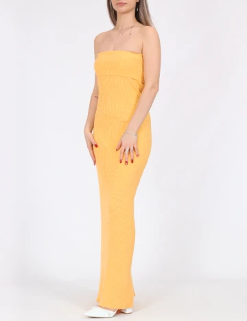 Rochie lunga Noisy May, galben