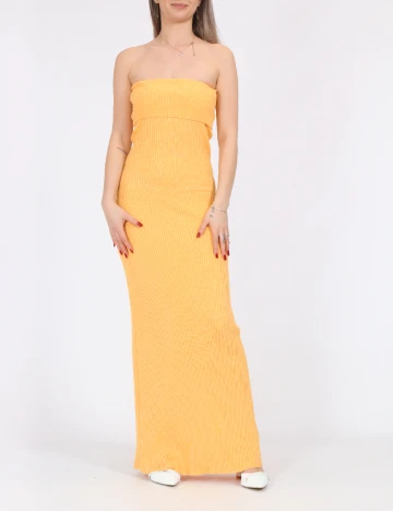 Rochie lunga Noisy May, galben
