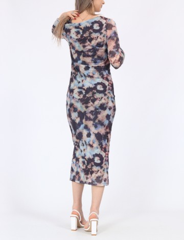 Rochie lunga Noisy May, mix culori