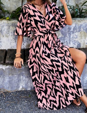 Rochie lunga SHEIN, roz