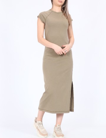 Rochie lunga Noisy May, verde