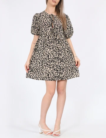 Rochie scurta SHEIN, animal print