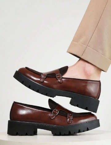Pantofi SHEIN, maro Maro