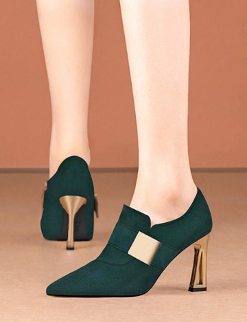 Pantofi SHEIN, verde